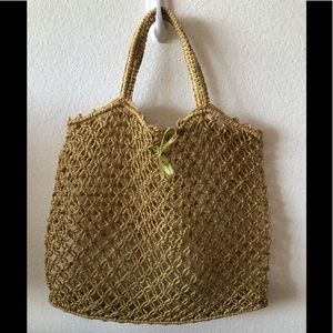 Straw purse